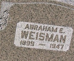 Abraham E Weisman
