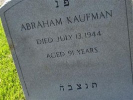 Abraham Kaufman Abraham Kaufman