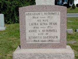 Abraham L McDowell