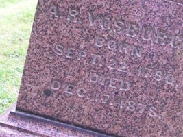 Abraham R Vosburgh Abraham R Vosburgh