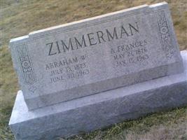 Abraham W Zimmerman