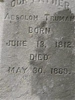 Absolom Truman Absolom Truman