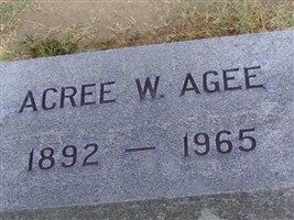 Acree W. Agee