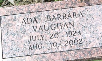 Ada Barbara Vaughn