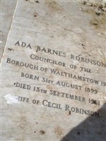 Ada Barnes Robinson Ada Barnes Robinson