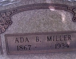 Ada Belle Allison Miller Ada Belle Allison Miller