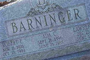 Ada C Paden Barninger Ada C Paden Barninger