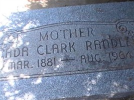 Ada Clark Randle Ada Clark Randle