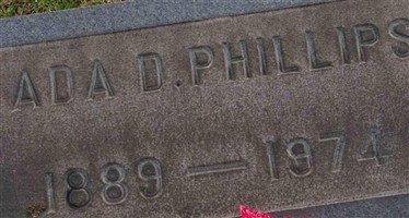 Ada D Phillips Ada D Phillips