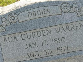 Ada Durden Warren Ada Durden Warren