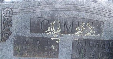 Ada E Clark Combs Ada E Clark Combs