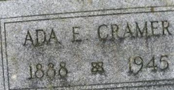 Ada E Cramer Ada E Cramer