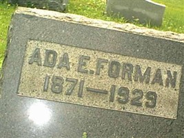 Ada E. Frankhouser Forman