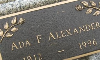 Ada F. Alexander Ada F. Alexander