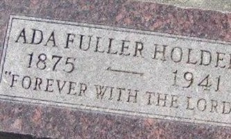 Ada Fuller Holden Ada Fuller Holden