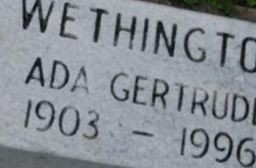 Ada Gertrude Wethington