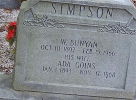 Ada Goins Simpson Ada Goins Simpson