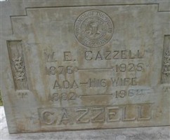 Ada Henrietta Williams Cazzell Ada Henrietta Williams Cazzell