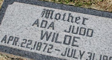 Ada Judd Wilde