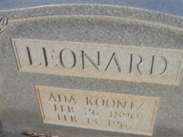 Ada Koontz Leonard