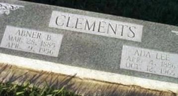 Ada Lee Jarrell Clements Ada Lee Jarrell Clements