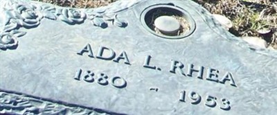 Ada Lee Rhea Rhea