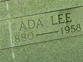 Ada Lee Weeks Ada Lee Weeks