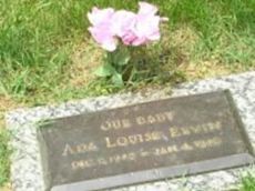 Ada Louise Ervin Ada Louise Ervin
