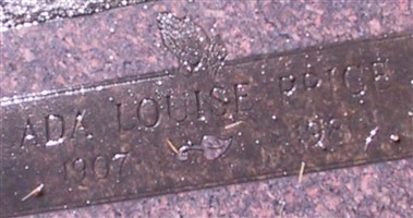 Ada Louise Price Ada Louise Price