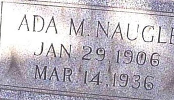 Ada M. Naugle Ada M. Naugle