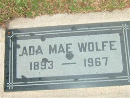 Ada Mae Wolfe Ada Mae Wolfe