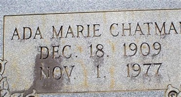 Ada Marie Chatman Ada Marie Chatman