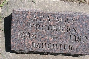 Ada May Brandt Fredricks