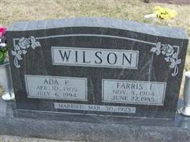 Ada P. Wilson Ada P. Wilson