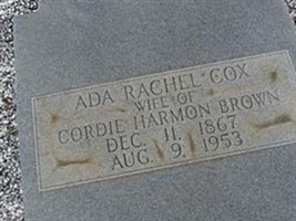 Ada Rachel Cox Brown