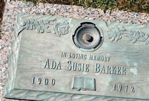Ada Susie Barker Ada Susie Barker