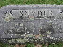 Ada T Jones Snyder Ada T Jones Snyder