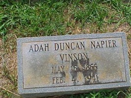 Adah Duncan Napier Vinson (1884030.jpg) Adah Duncan Napier Vinson (1884030.jpg)