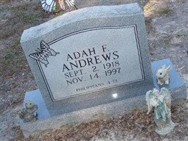 Adah F Andews