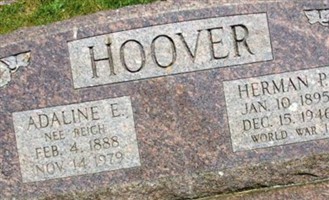Adaline E Reich Hoover