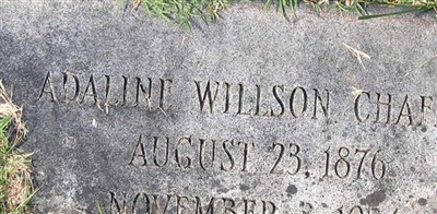 Adaline Willson Chaffin Adaline Willson Chaffin