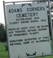 Adams Corner Cemetery