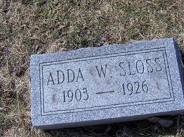 Adda W. Sloss Adda W. Sloss