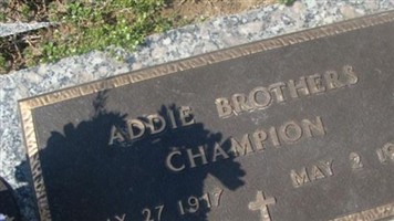 Addie Brothers Champion