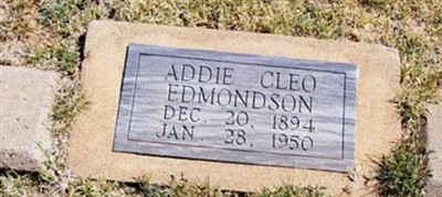 Addie Cleo Hutto Edmondson