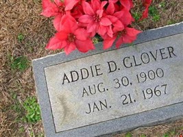 Addie D. Glover Addie D. Glover