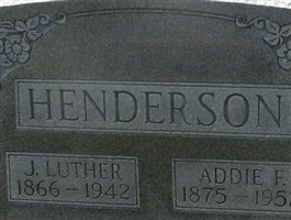 Addie F Henderson Addie F Henderson