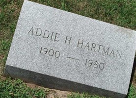 Addie H Hartman