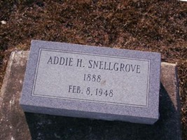 Addie H Snellgrove