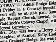 Addie Hodge Edge